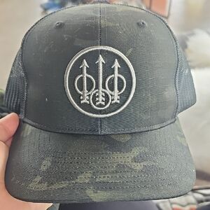Beretta Camouflage Trident Logo Cap